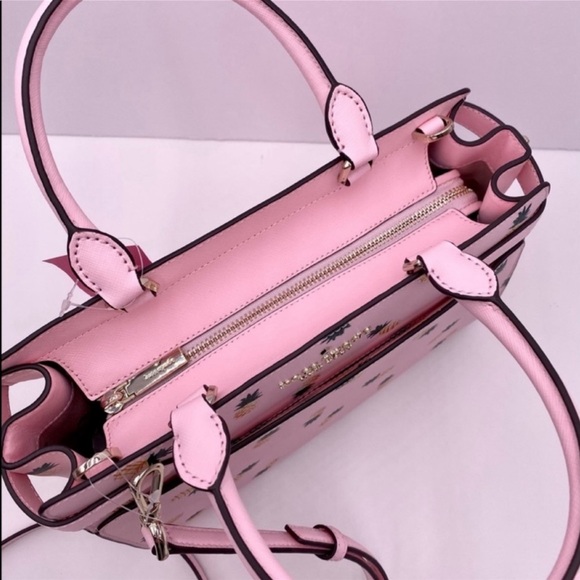 Kate Spade Pink Pineapple Print Women's Bag - Picture 8 of 10